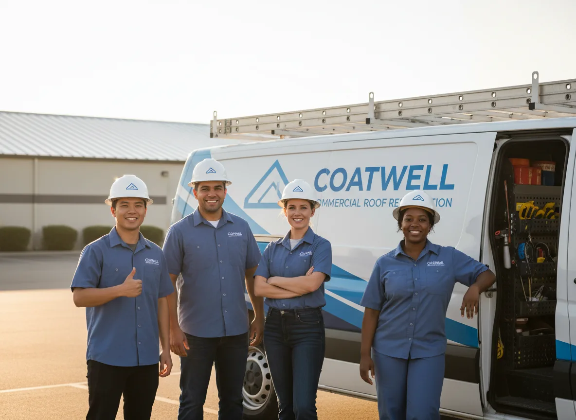 Commercial roof coating company in Oacoma, SD
